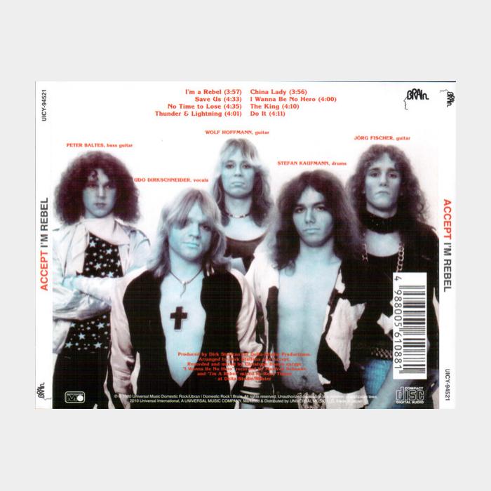 CD Accept - I'm Rebel