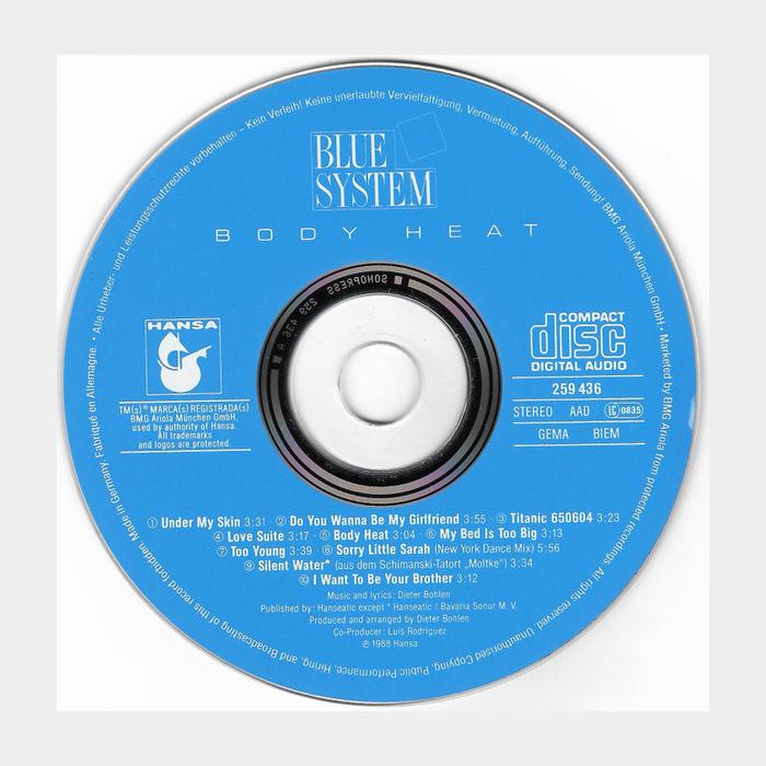 CD Blue System - Body Heat