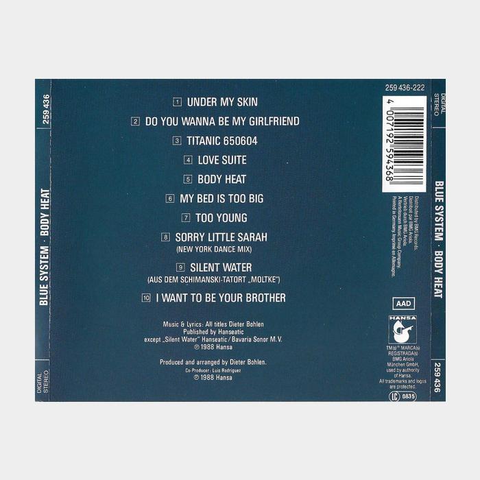 CD Blue System - Body Heat