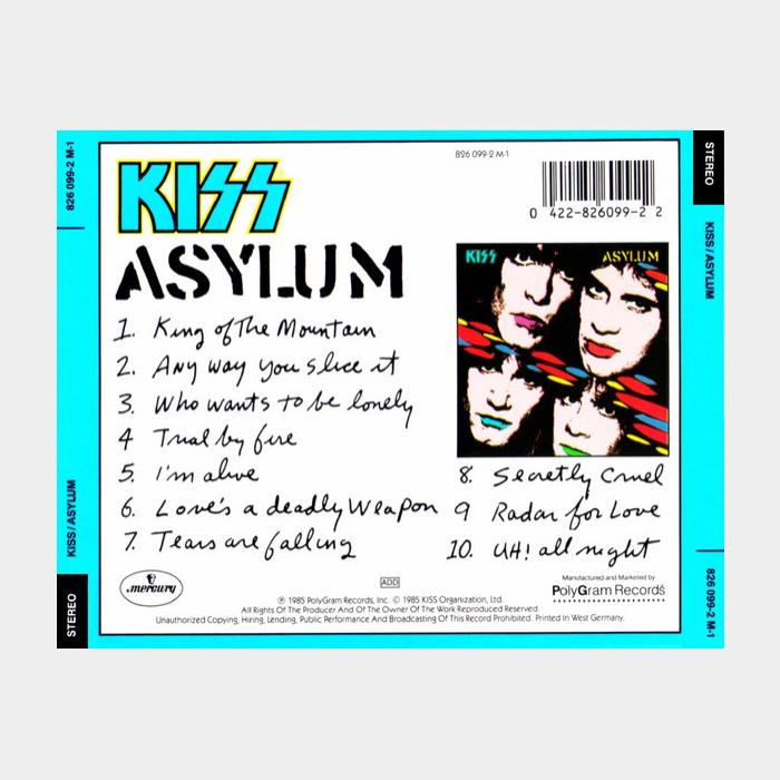 CD Kiss - Asylum