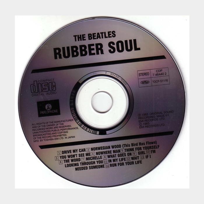CD Beatles - Rubber Soul