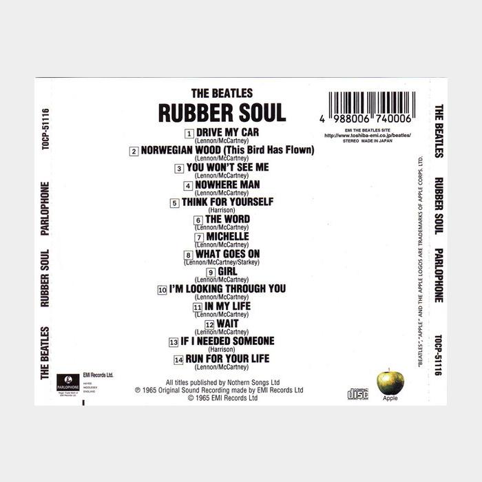 CD Beatles - Rubber Soul