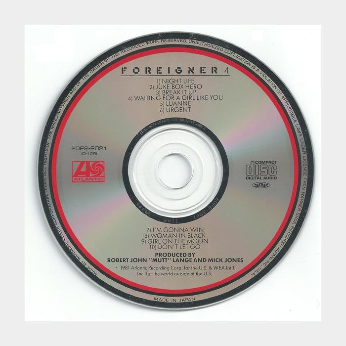 CD Foreigner - 4