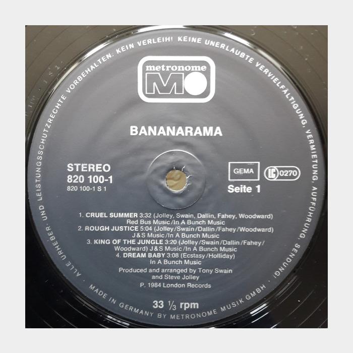 Bananarama - Bananarama (ex+/ex+, Poster)