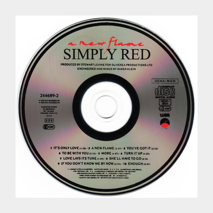 CD Simply Red - A New Flame