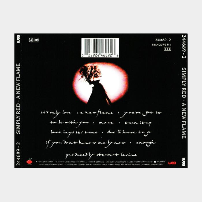 CD Simply Red - A New Flame