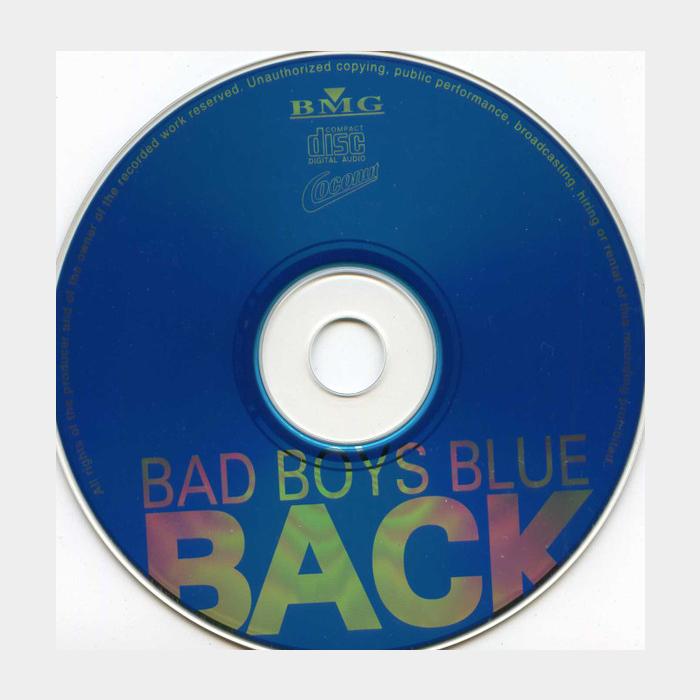 CD Bad Boys Blue - Back