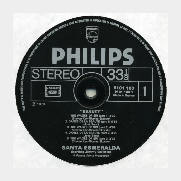 Santa Esmeralda - Beauty (ex+/vg)