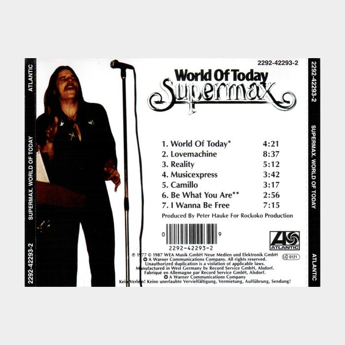 CD Supermax - World Of Today