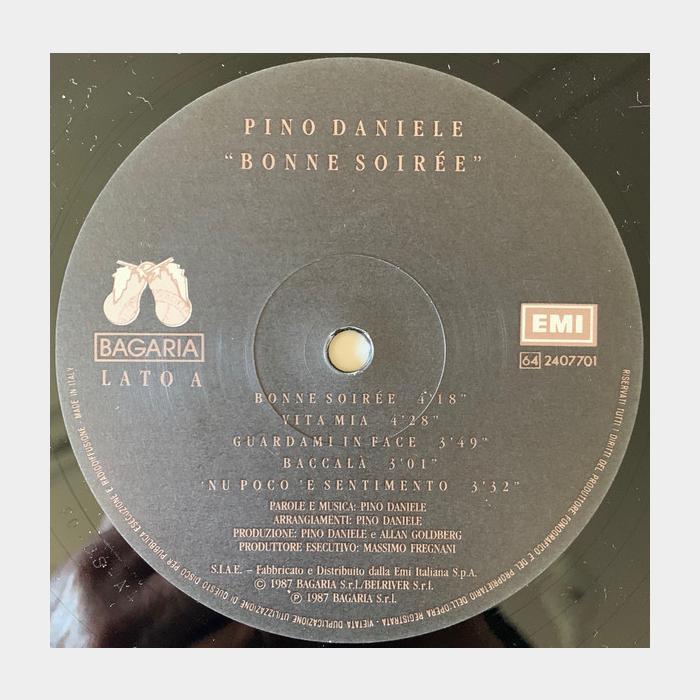 Pino Daniele - Bonne Soirèe (ex+/ex+)