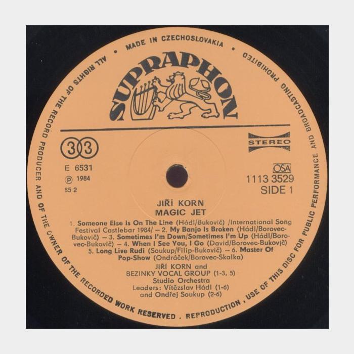 Jiri Korn - Magic Jet (ex+/ex)