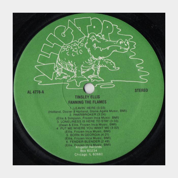 Tinsley Ellis - Fanning The Flames (ex+/ex+)