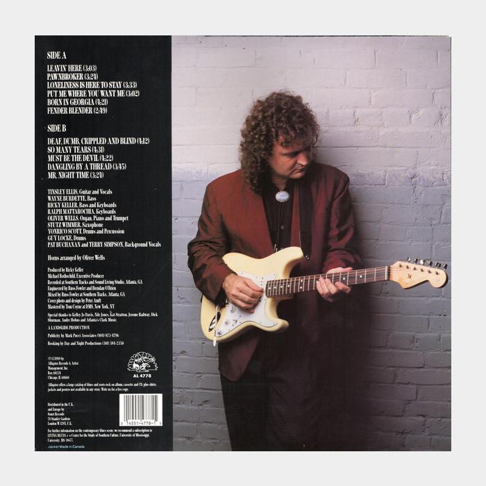Tinsley Ellis - Fanning The Flames (ex+/ex+)