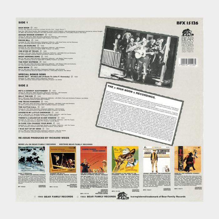 Tex Ritter - High Noon (ex+/ex+)