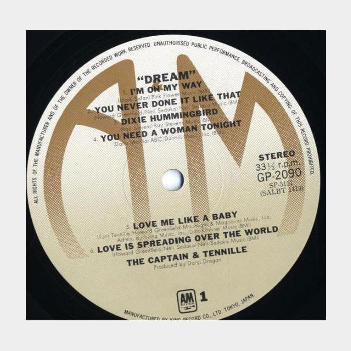 Captain & Tennille - Dream (ex+/ex+)