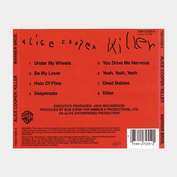 CD Alice Cooper - Killer