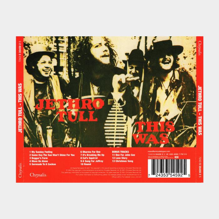 CD Jethro Tull - This Was (scratch)