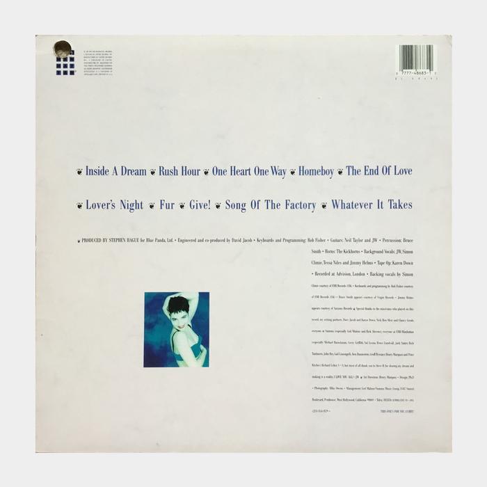 Jane Wiedlin - Fur (ex+/ex+, shrink)