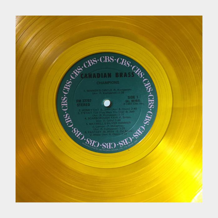 Canadian Brass - Champions (ex+/ex+, Yellow LP)