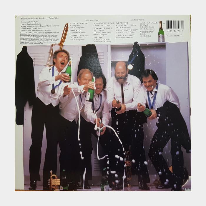 Canadian Brass - Champions (ex+/ex+, Yellow LP)