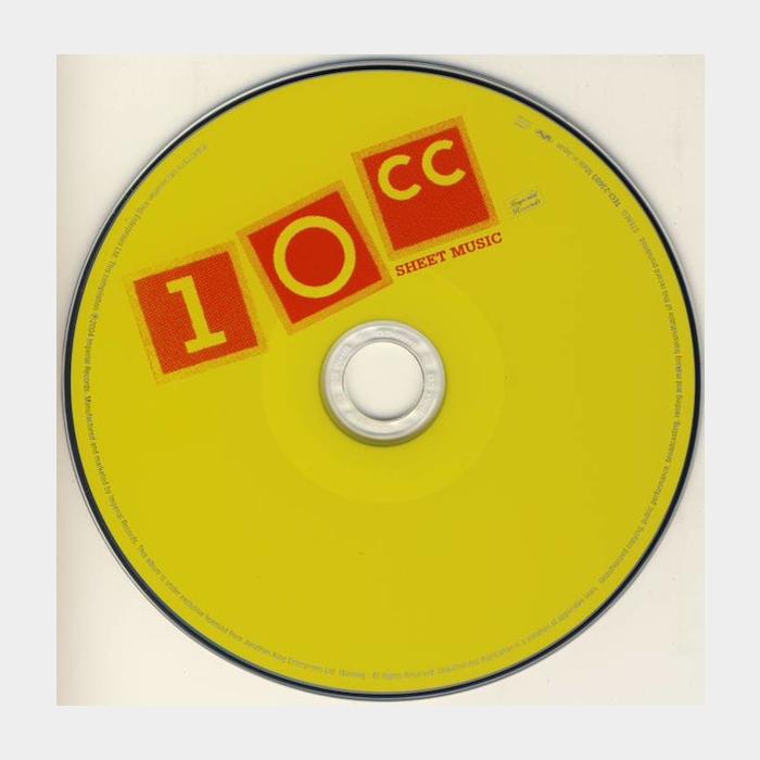 CD 10cc - Sheet Music