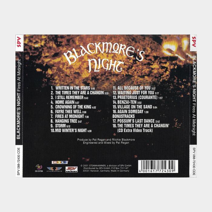 CD Blackmore's Night - Fires At Midnight
