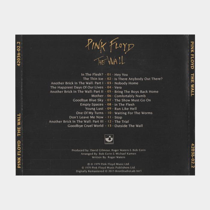 CD Pink Floyd - The Wall 2CD