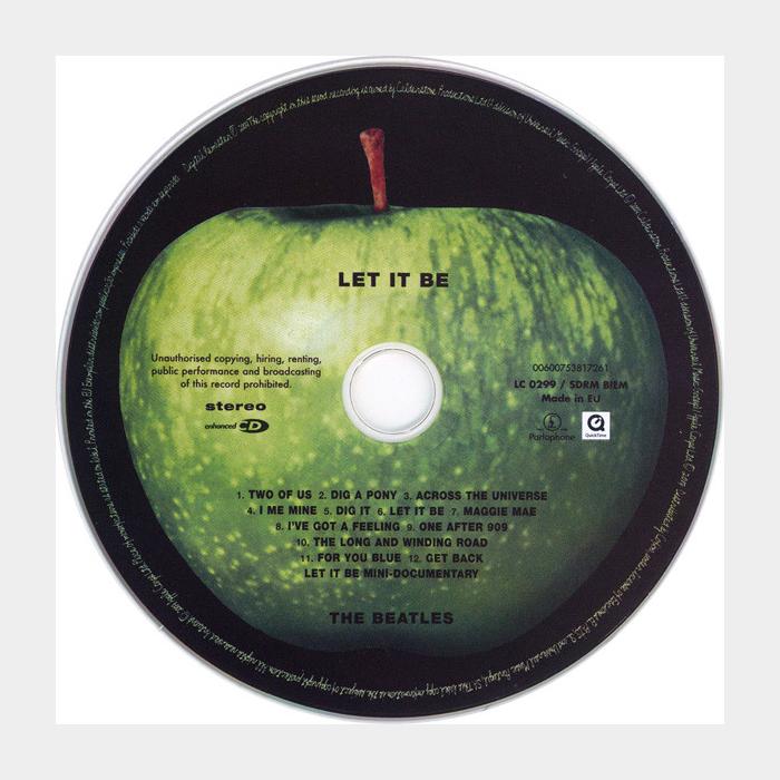 CD Beatles - Let It Be (little scratch)