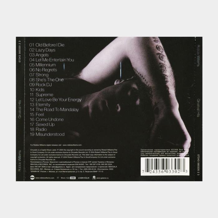 CD Robbie Williams - Greatest Hits