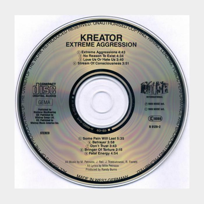 CD Kreator - Extreme Aggression