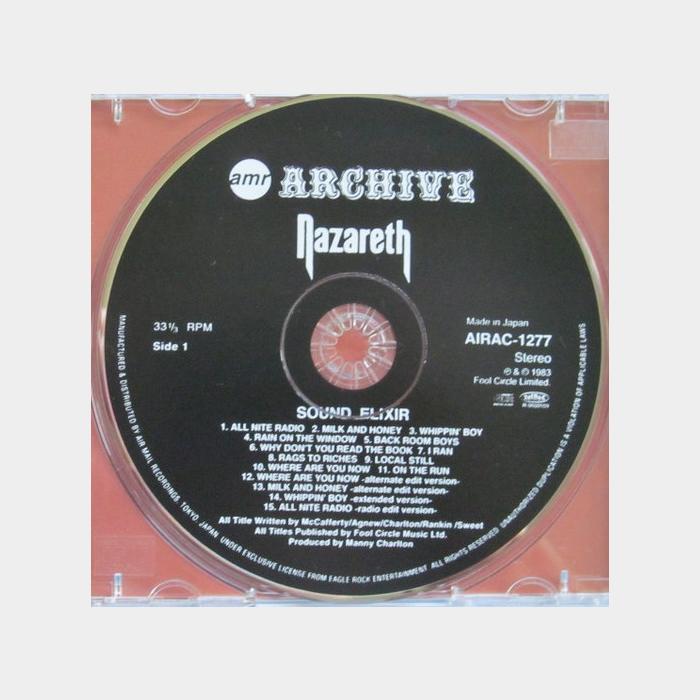 CD Nazareth - Sound Elixir