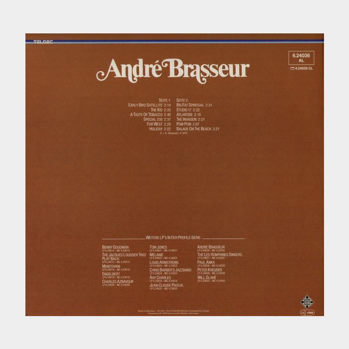 Andre Brasseur - Andre Brasseur (ex+/ex+)