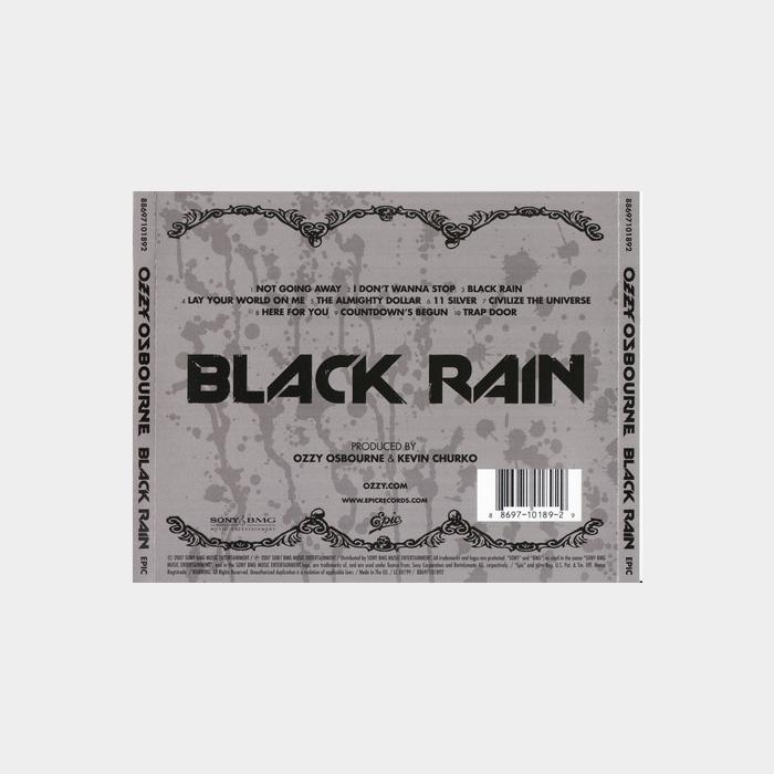 CD Ozzy Osbourne - Black Rain