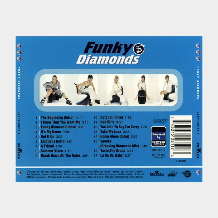 CD Funky Diamonds - Funky Diamonds (ex+/ex)
