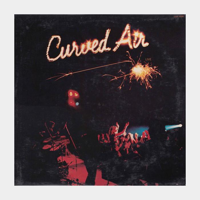 Curved Air - Curved Air Live (ex+/ex+)