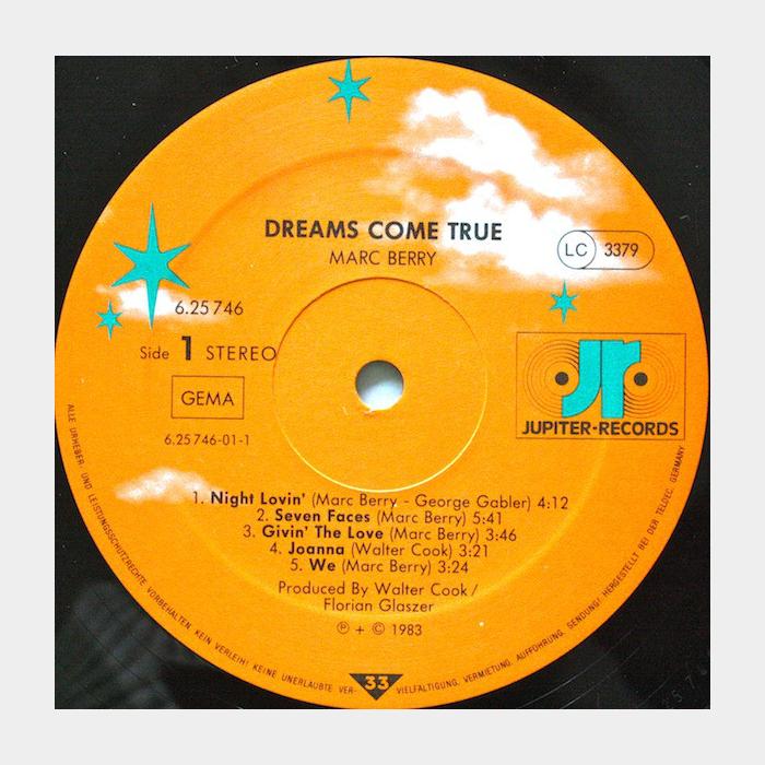 Marc Berry - Dreams Come True (ex+/ex+)