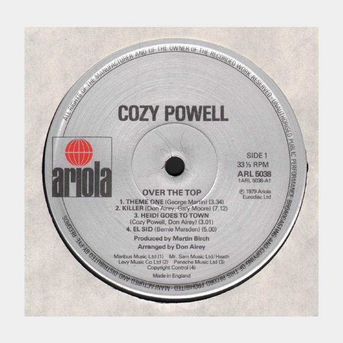 Cozy Powell - Over The Top (ex+/ex+)