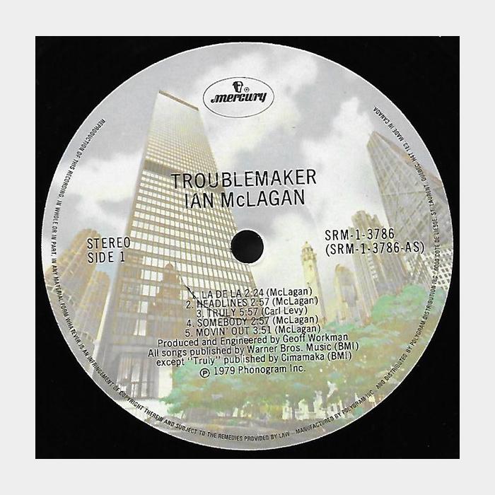 Ian McLagan - Troublemaker (ex+/ex+)