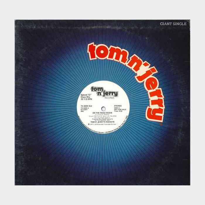 Rockets - Tom N'Jerry (ex+/ex+, BLUE LP, Promo)