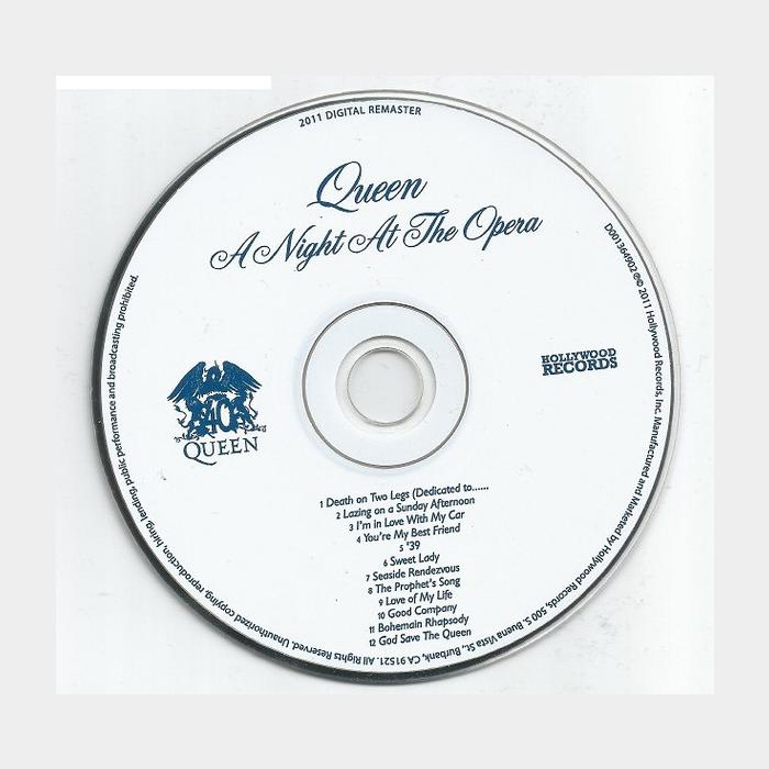 CD Queen - A Night At The Opera