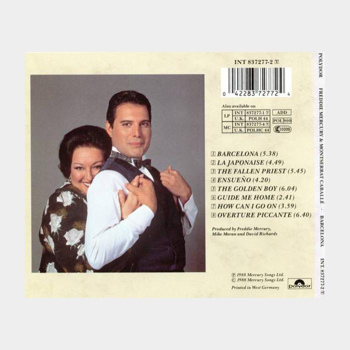 CD Freddie Mercury & Montserat Caballe - Barcelona