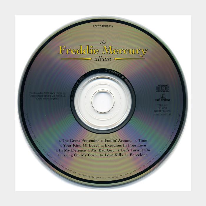 CD Freddie Mercury - The Album