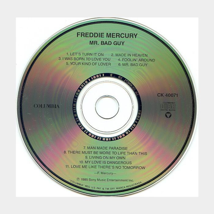 CD Freddie Mercury - Mr.Bad Guy