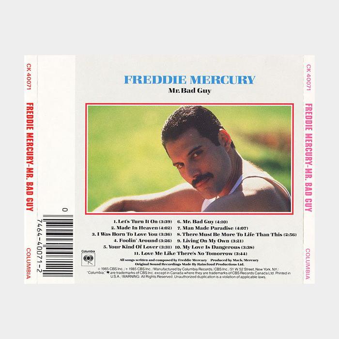 CD Freddie Mercury - Mr.Bad Guy