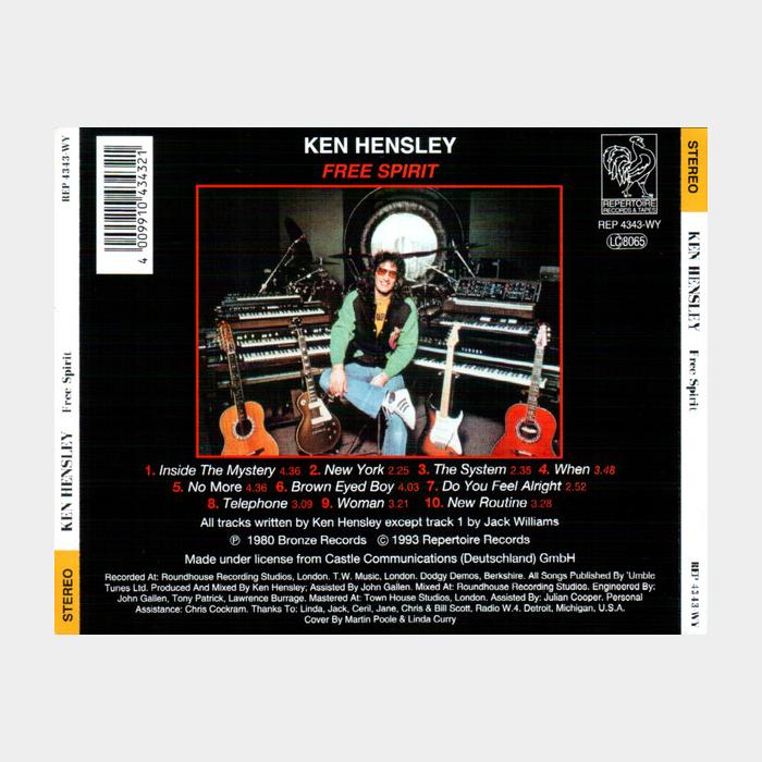 CD Ken Hensley - Free Spirit