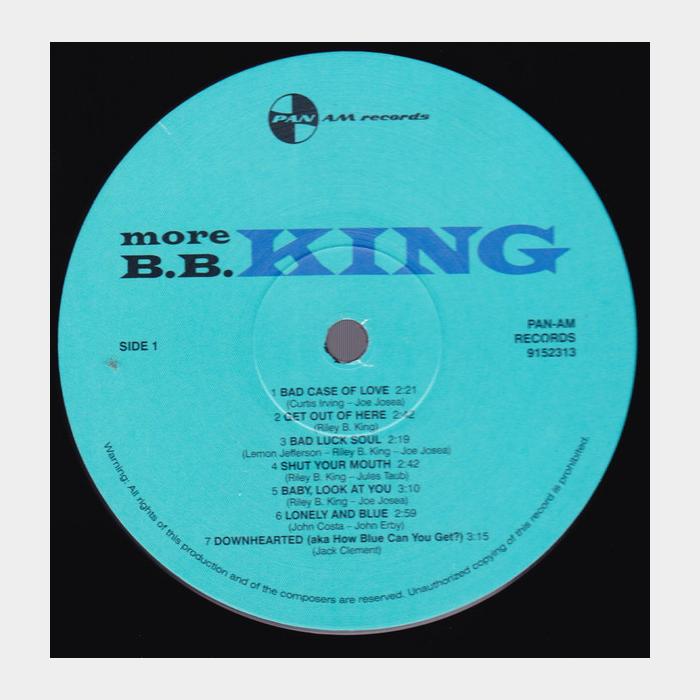 B.B. King - More B.B.King (sealed, 180g) | Master Sound