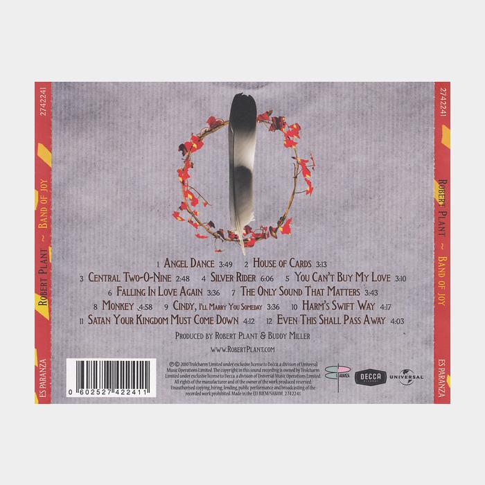 CD Robert Plant - Band Of Joy