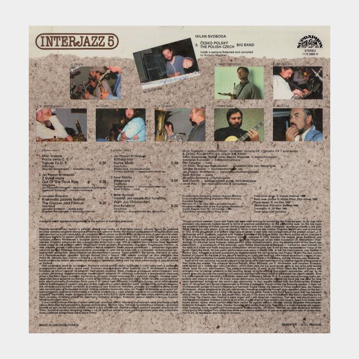 Milan Svoboda & Polish-Czech Big band - InterJazz 5 (ex+/ex)