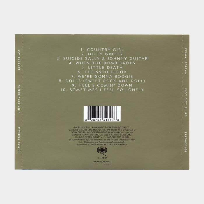 CD Primal Scream - Riot City Blues (ex+/ex)