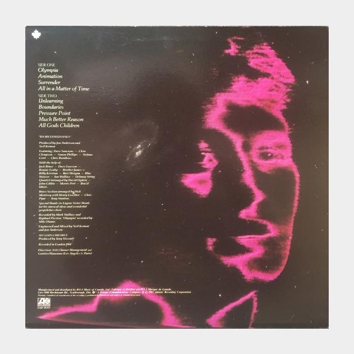 Jon Anderson - Animation (ex+/ex+)